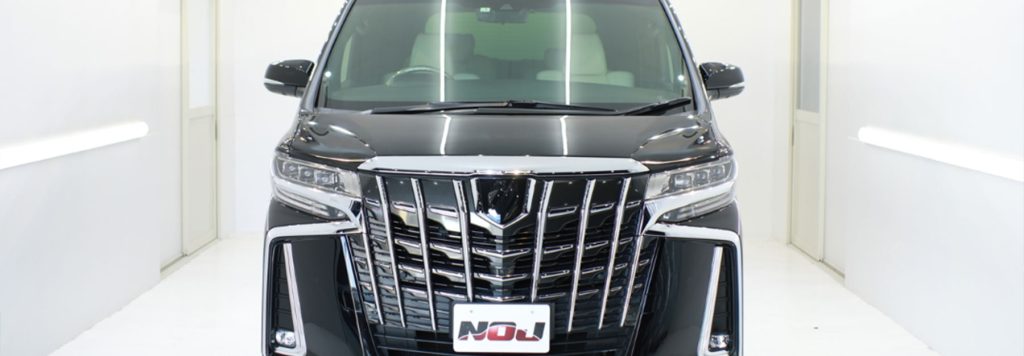 セラミックコーティング施工車